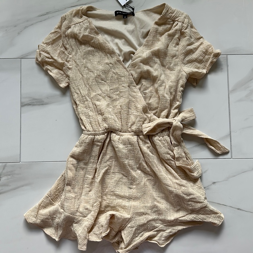 Gibson linen wrapper, XS, NWT